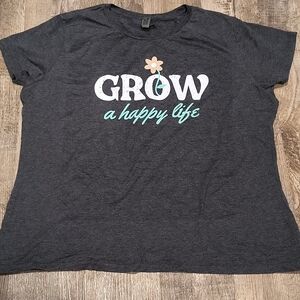 Grow A Happy Life Tee